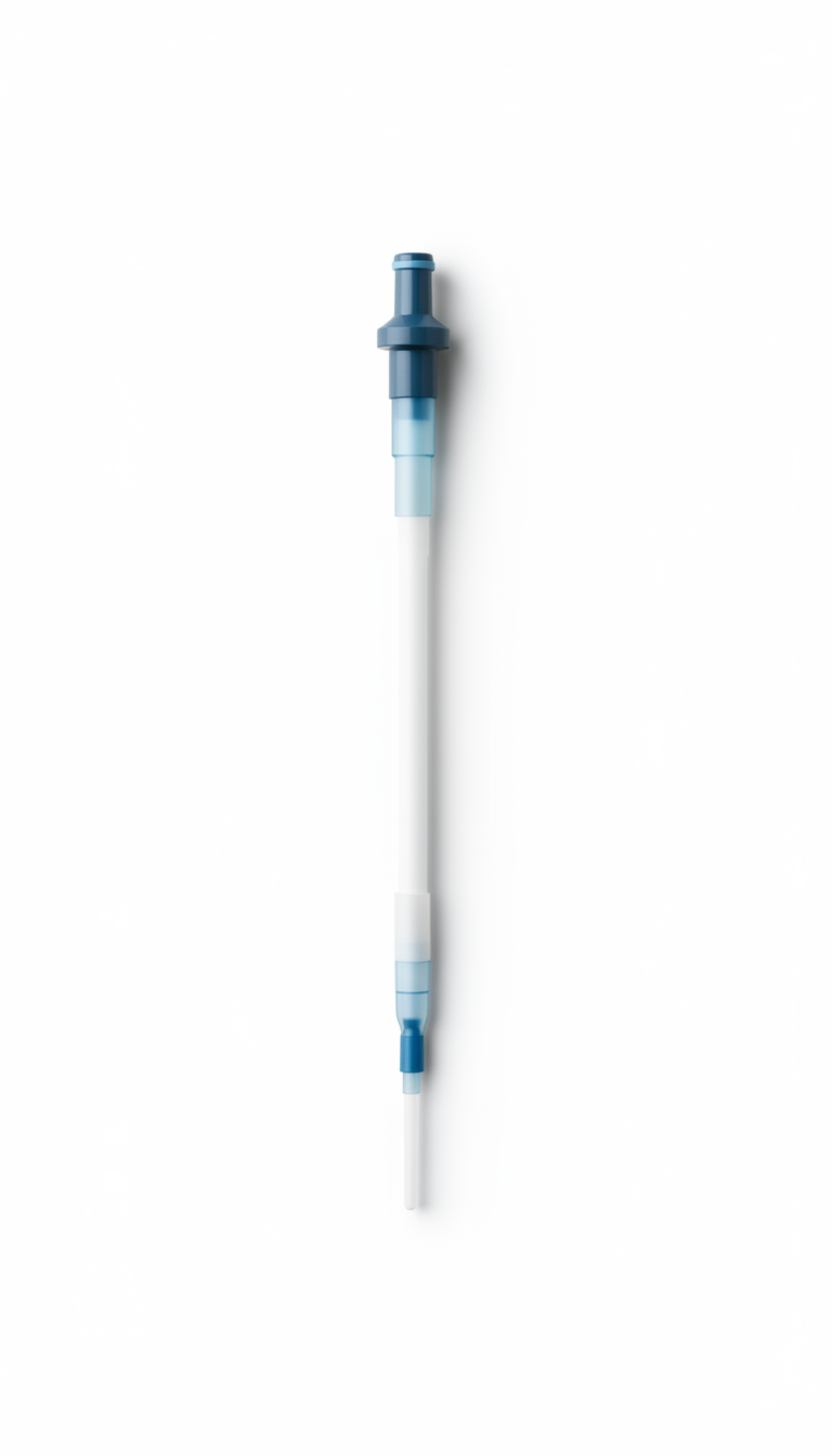 Medical-grade catheter with soft-tip insertion